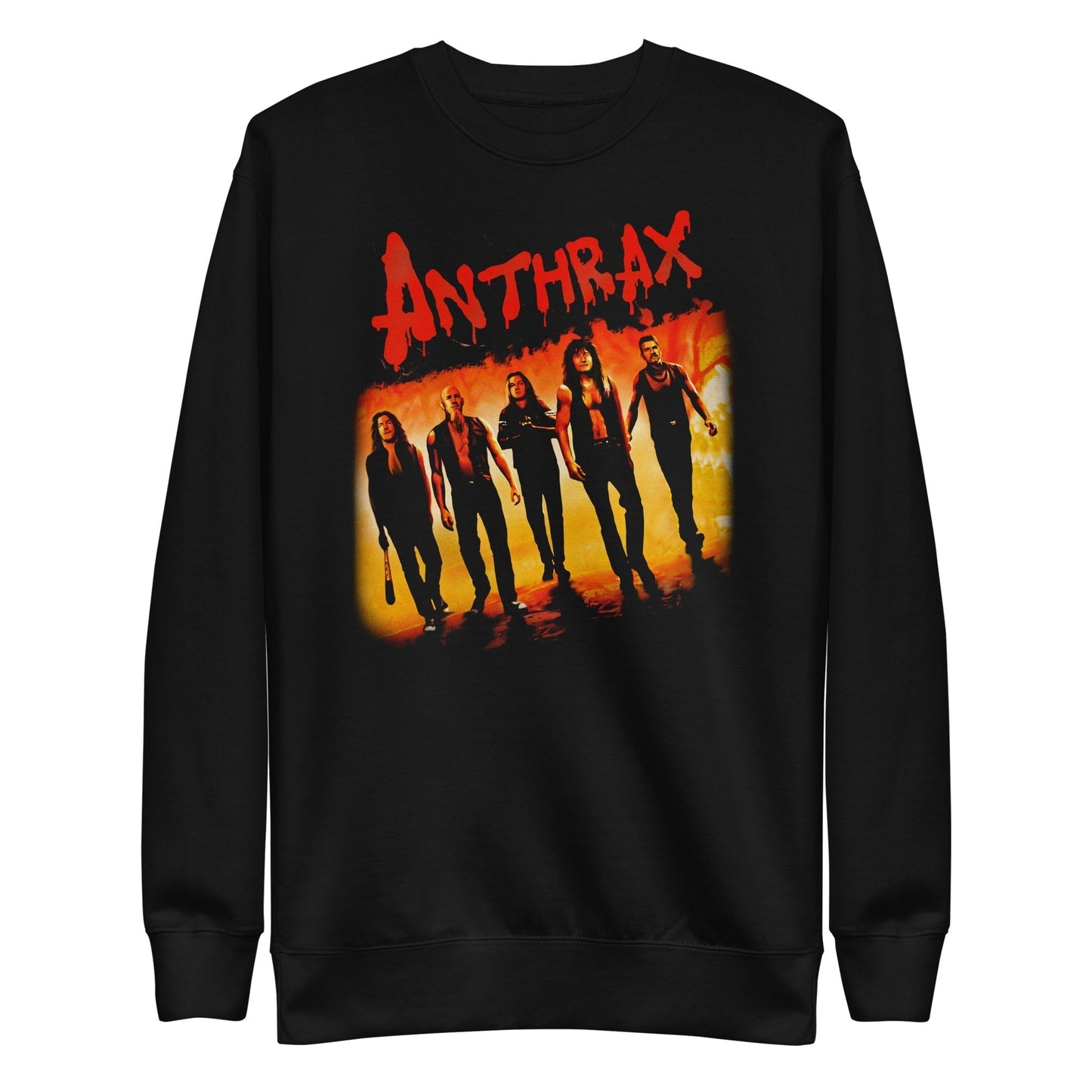 MerchMoment Anthrax - Slanted Band Sweatshirt [Apparel]