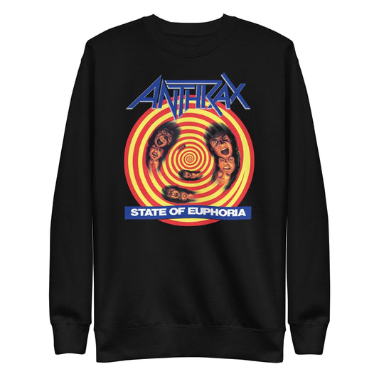 MerchMoment Anthrax - State Of Euphoria Sweatshirt [Apparel]