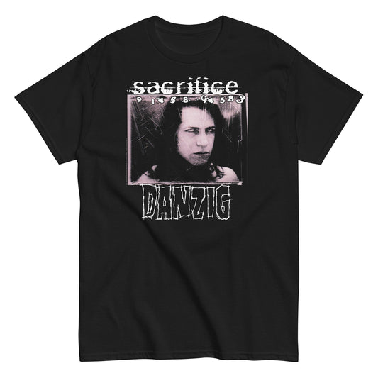 Danzig Sacrifice T Shirt Black Officially Licensed