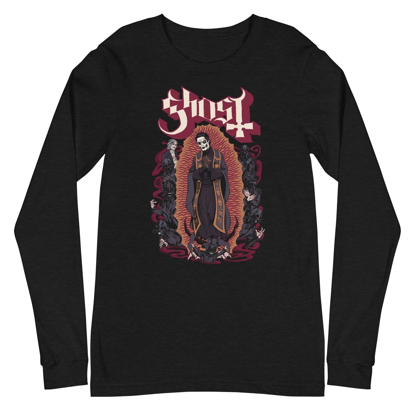 MerchMoment Ghost - Come With Me Long Sleeve T-Shirt [Apparel]