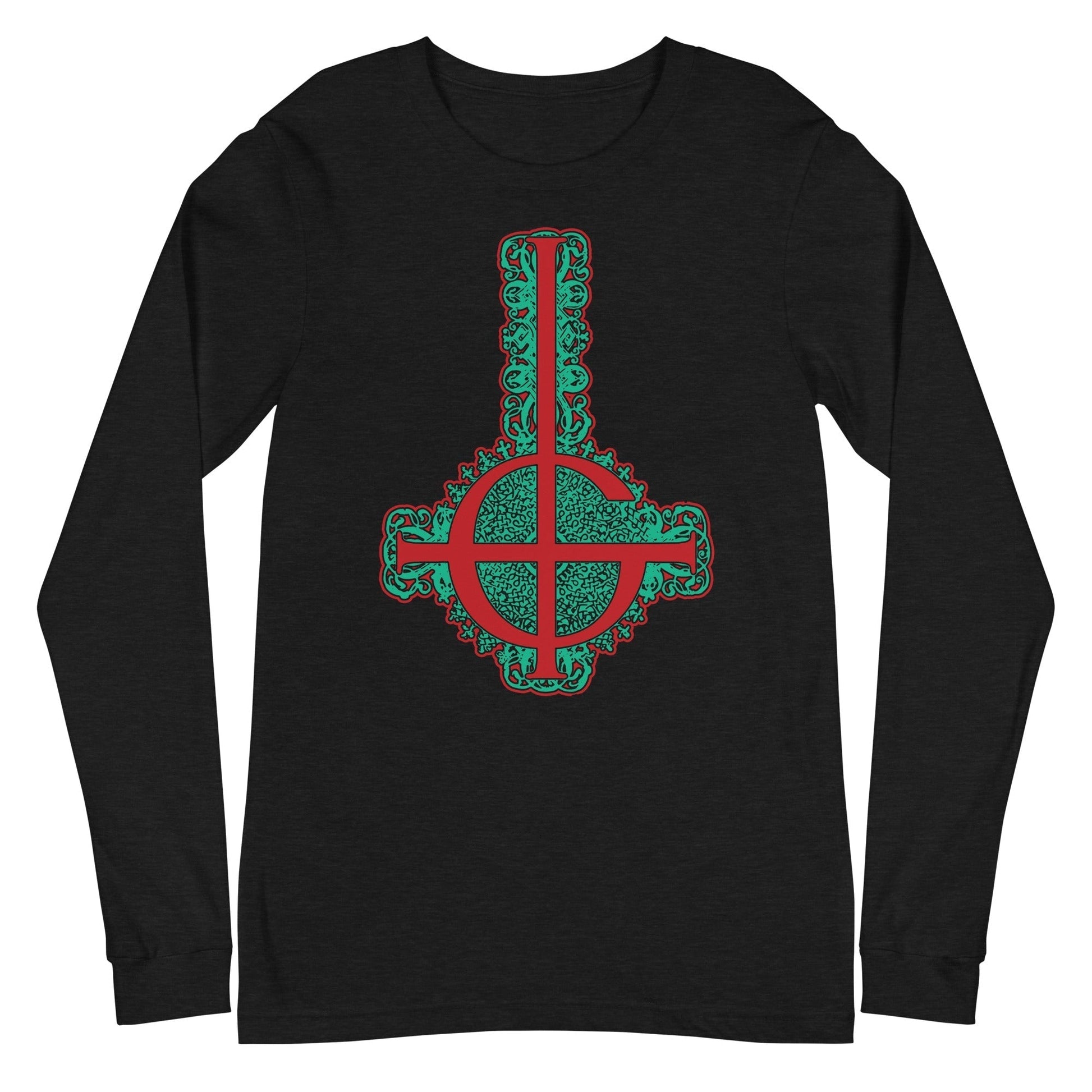 MerchMoment Ghost - Cross Long Sleeve T-Shirt [Apparel]
