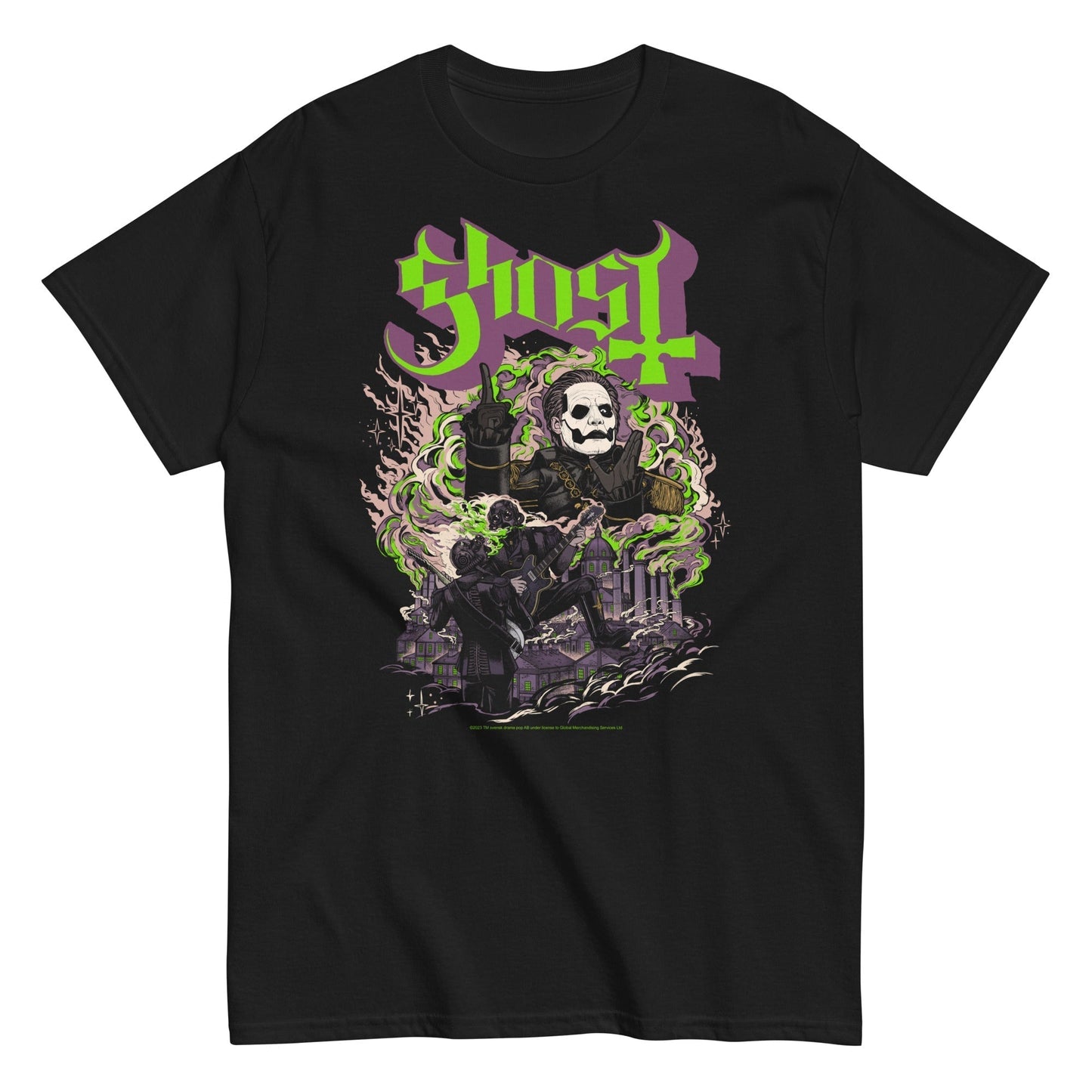 MerchMoment Ghost - Graveyard T-Shirt [Apparel]