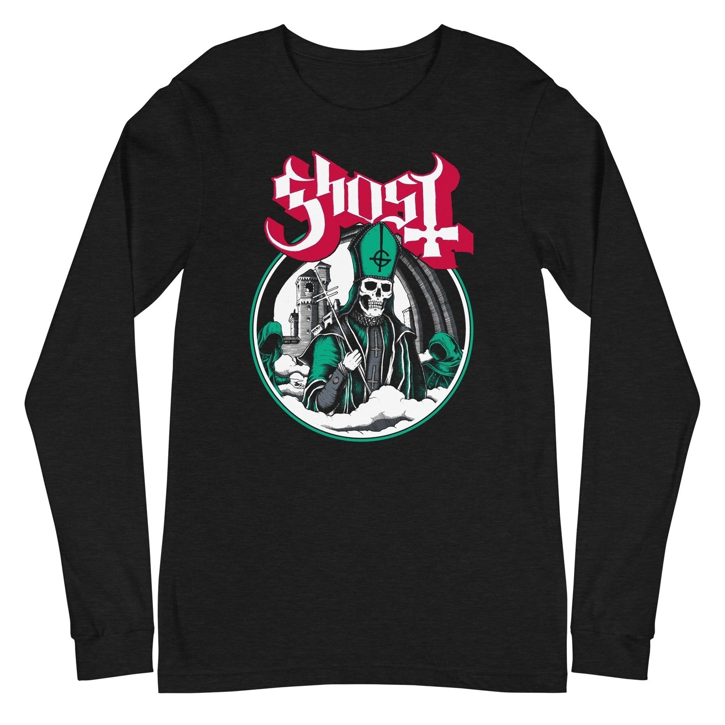 MerchMoment Ghost - Green With Envy Long Sleeve T-Shirt [Apparel]