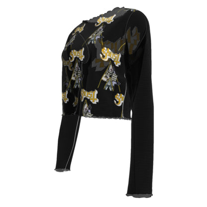 MerchMoment Ghost Triangle Women's Mesh Top [Apparel]