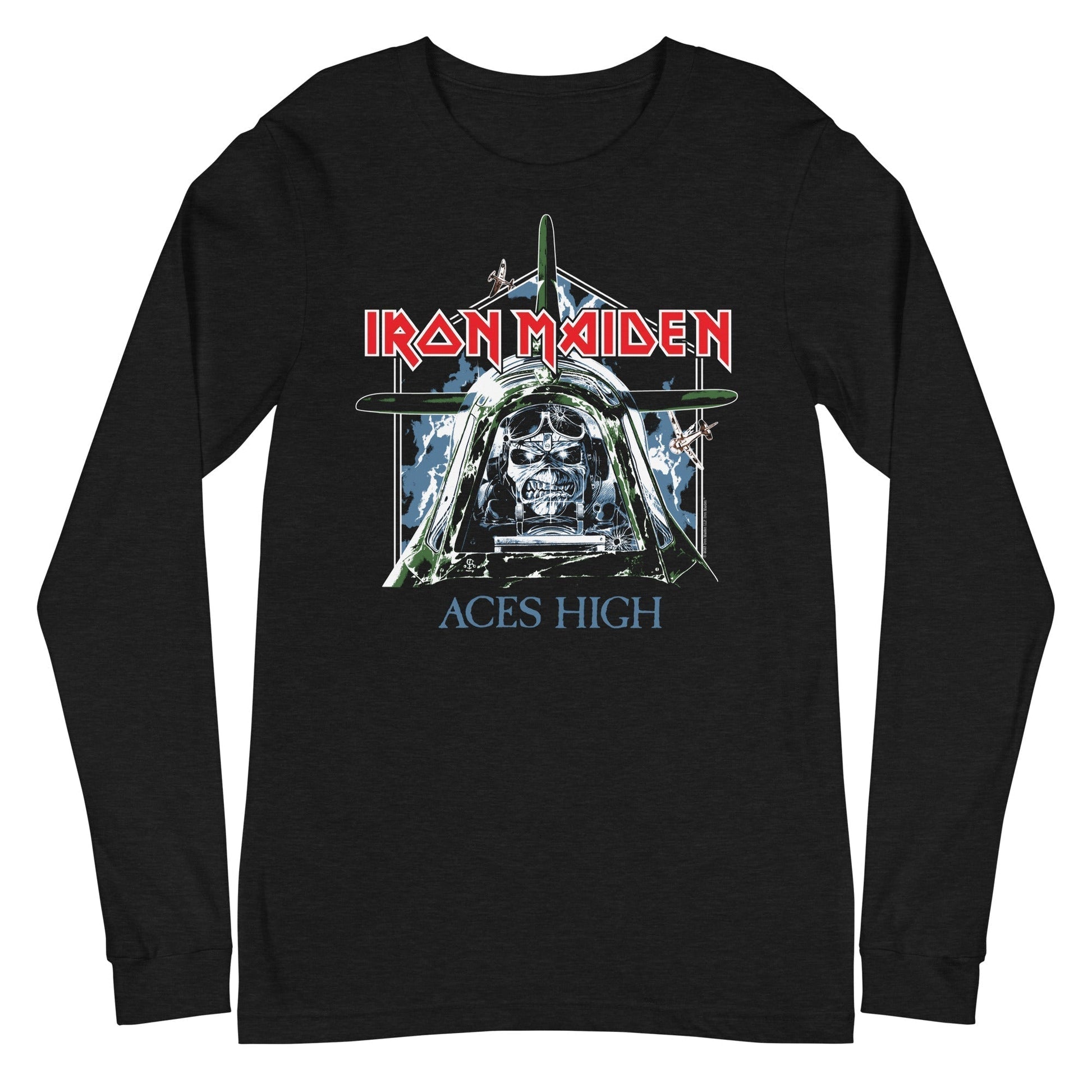 MerchMoment Iron Maiden - Aces High Long Sleeve T-Shirt [Apparel]