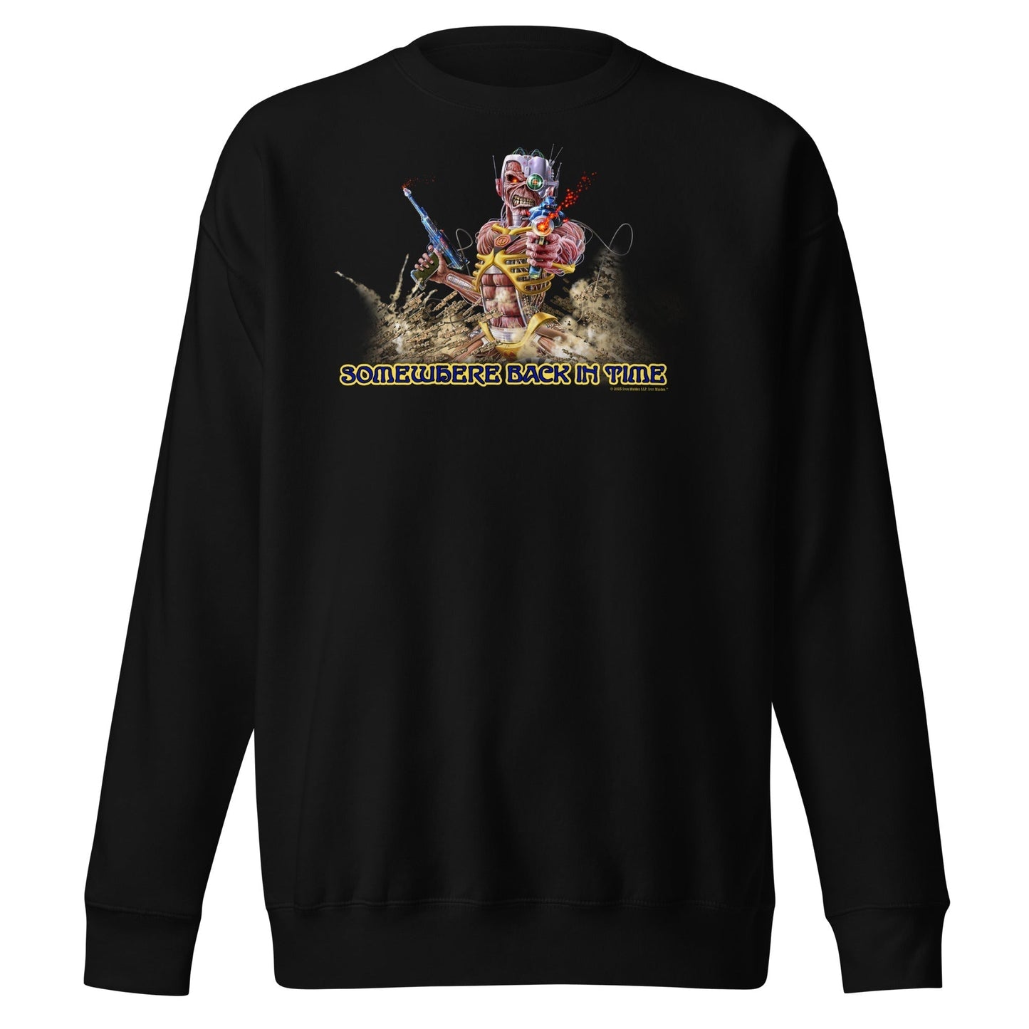 MerchMoment Iron Maiden - Back in Time Sweatshirt [Apparel]