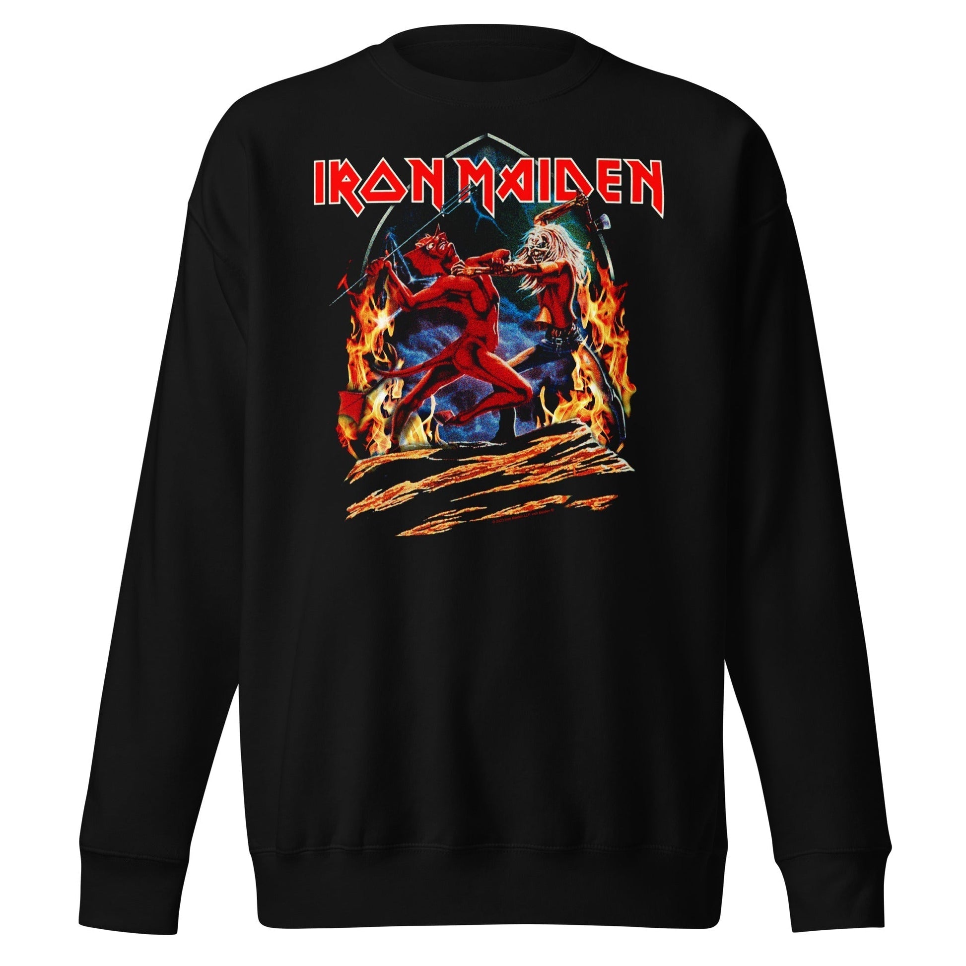 MerchMoment Iron Maiden - Devil Battle Sweatshirt [Apparel]