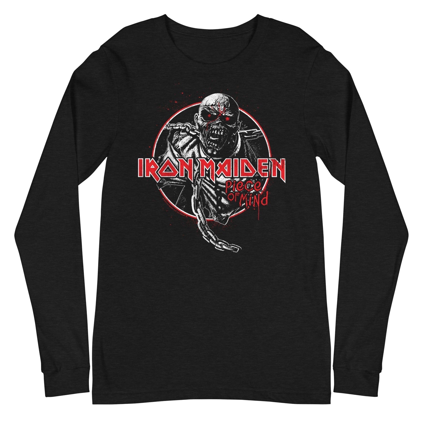 MerchMoment Iron Maiden - Eddie Peace Long Sleeve T-Shirt [Apparel]
