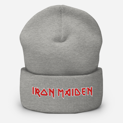 MerchMoment Iron Maiden Embroidered Beanie Hat