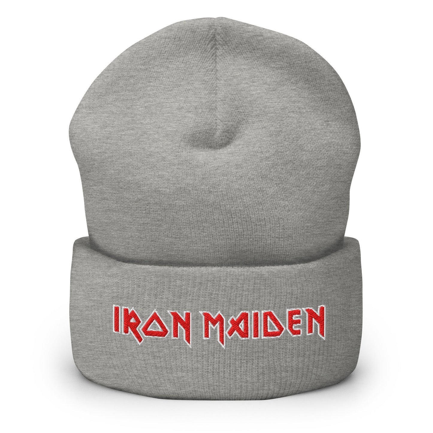 MerchMoment Iron Maiden Embroidered Beanie Hat
