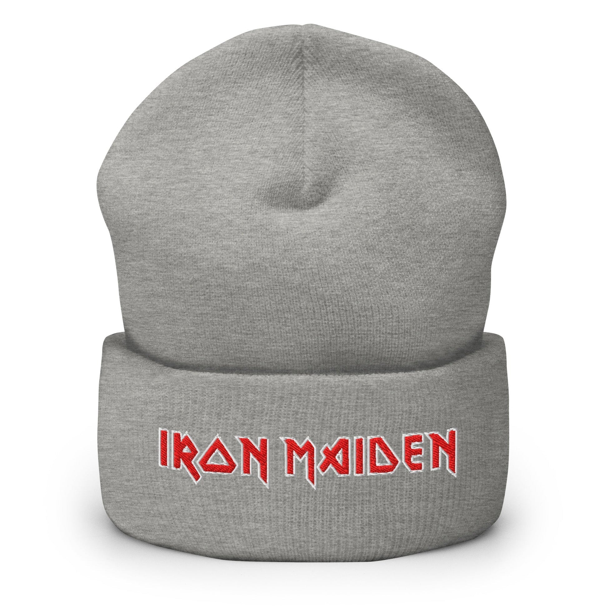 MerchMoment Iron Maiden Embroidered Beanie Hat