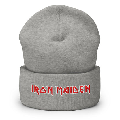 MerchMoment Iron Maiden Embroidered Beanie Hat