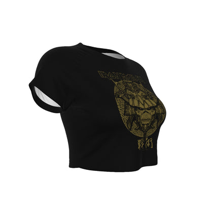 MerchMoment Iron Maiden Senjutsu Women's Crop Top [Apparel] Officially Licensed
