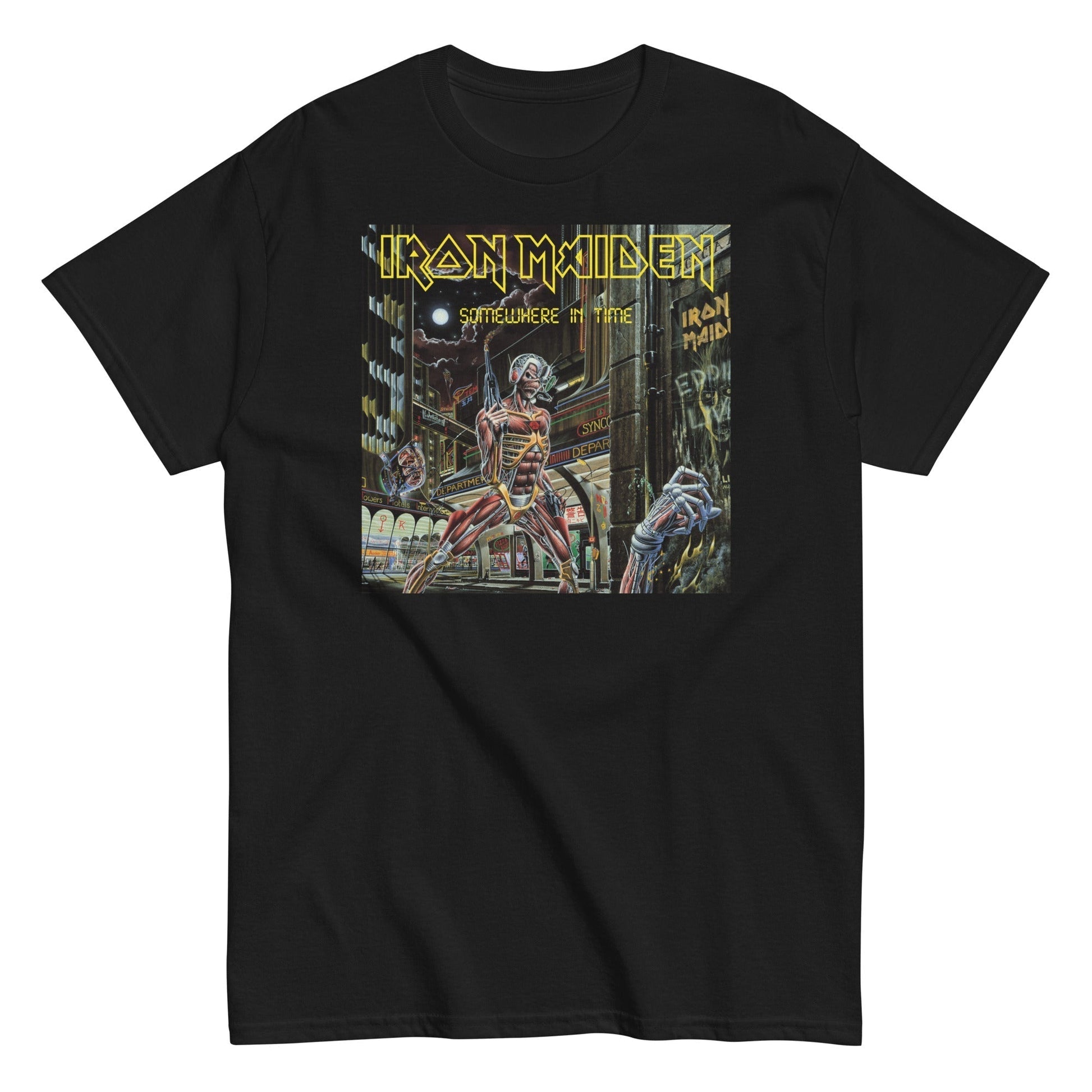 MerchMoment Iron Maiden - Times City T-Shirt [Apparel]