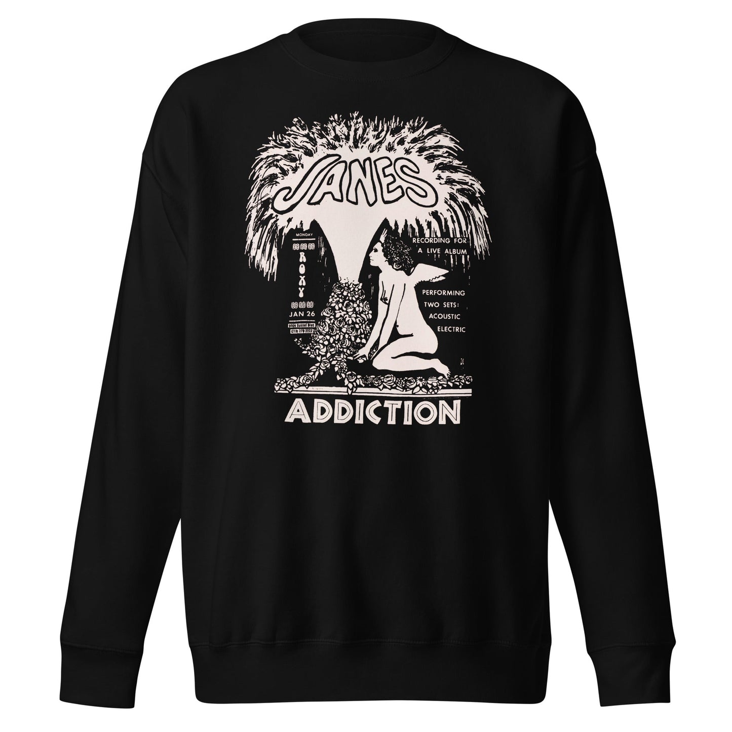 MerchMoment Jane's Addiction - Roxy Live Sweatshirt [Apparel]