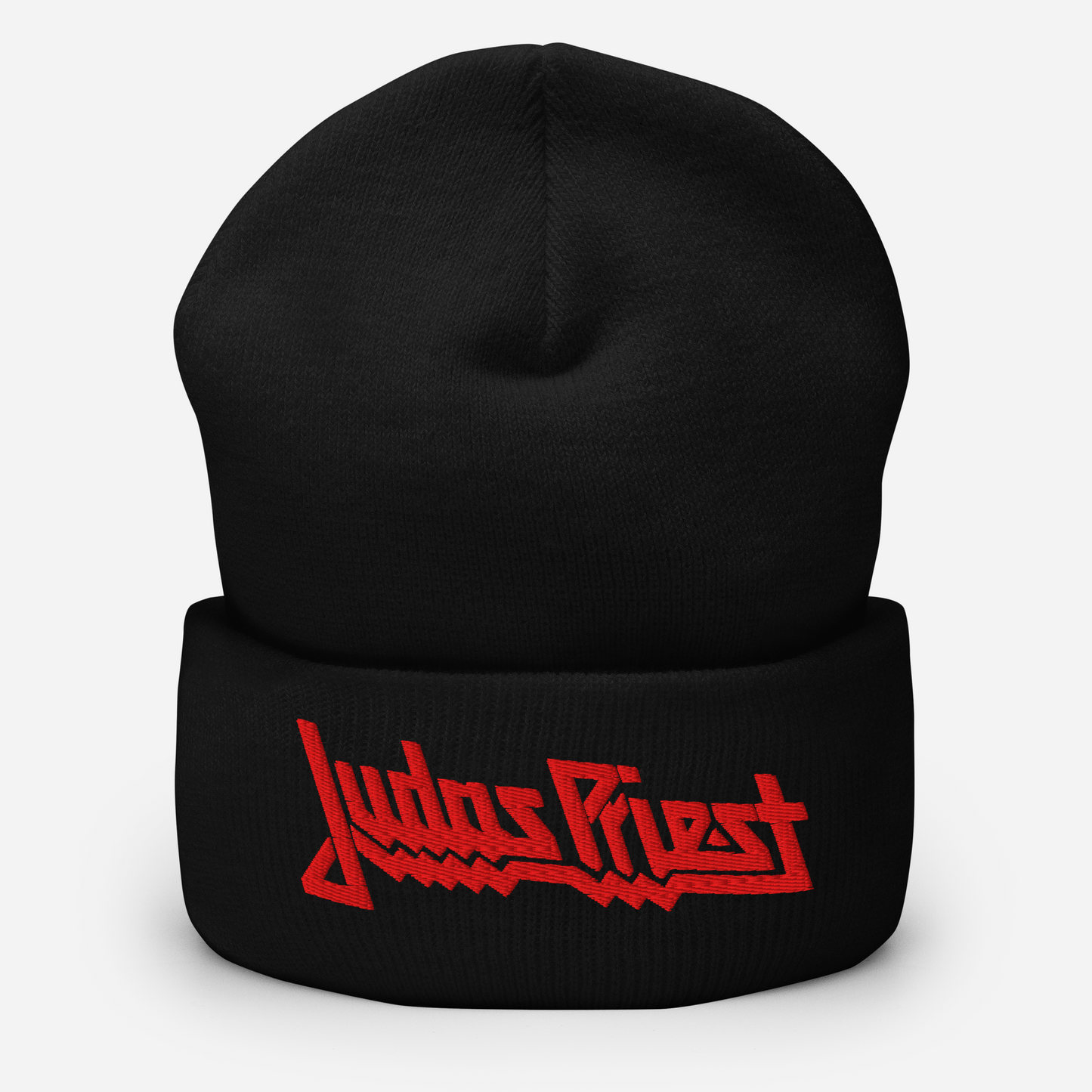MerchMoment Judas Priest Embroidered Logo Beanie Hat