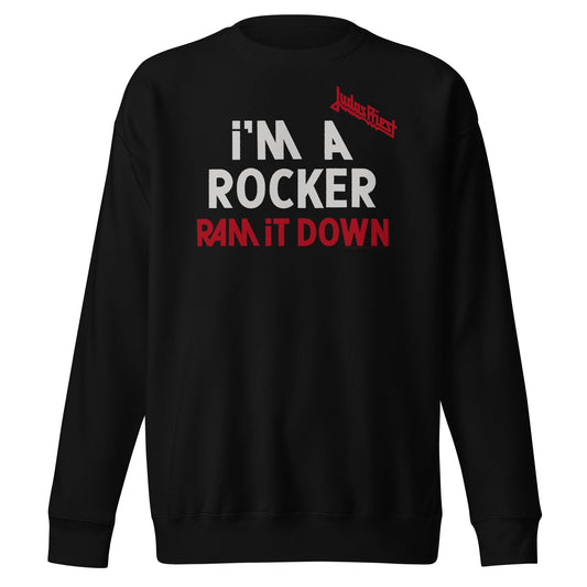MerchMoment Judas Priest - I'm a Rocker Sweatshirt [Apparel]