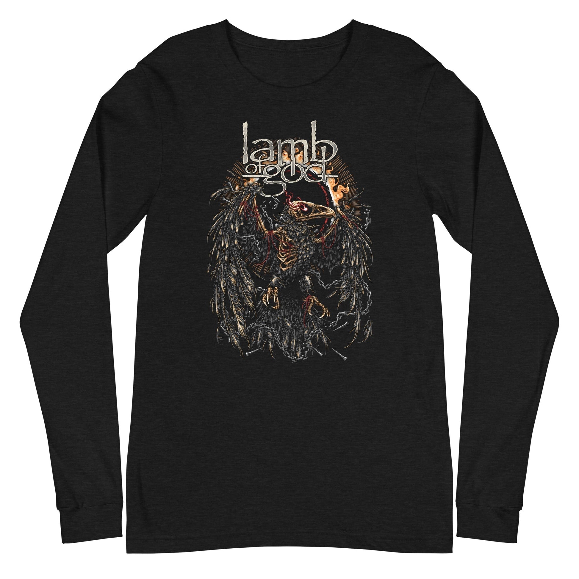 MerchMoment Lamb of God - Delusional Skull Long Sleeve T-Shirt [Apparel]