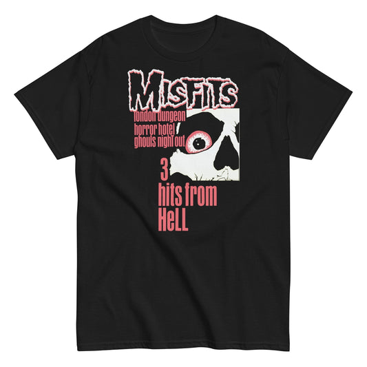 MerchMoment Misfits - 3 Hits From Hell T-Shirt [Apparel]