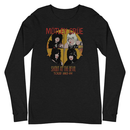 MerchMoment Motley Crue - Always on Tour Long Sleeve T-Shirt [Apparel]