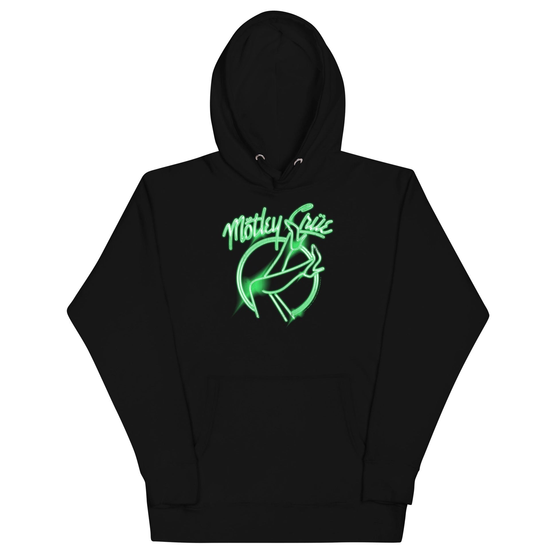 MerchMoment Motley Crue - Neon Green Girls Hoodie [Apparel]