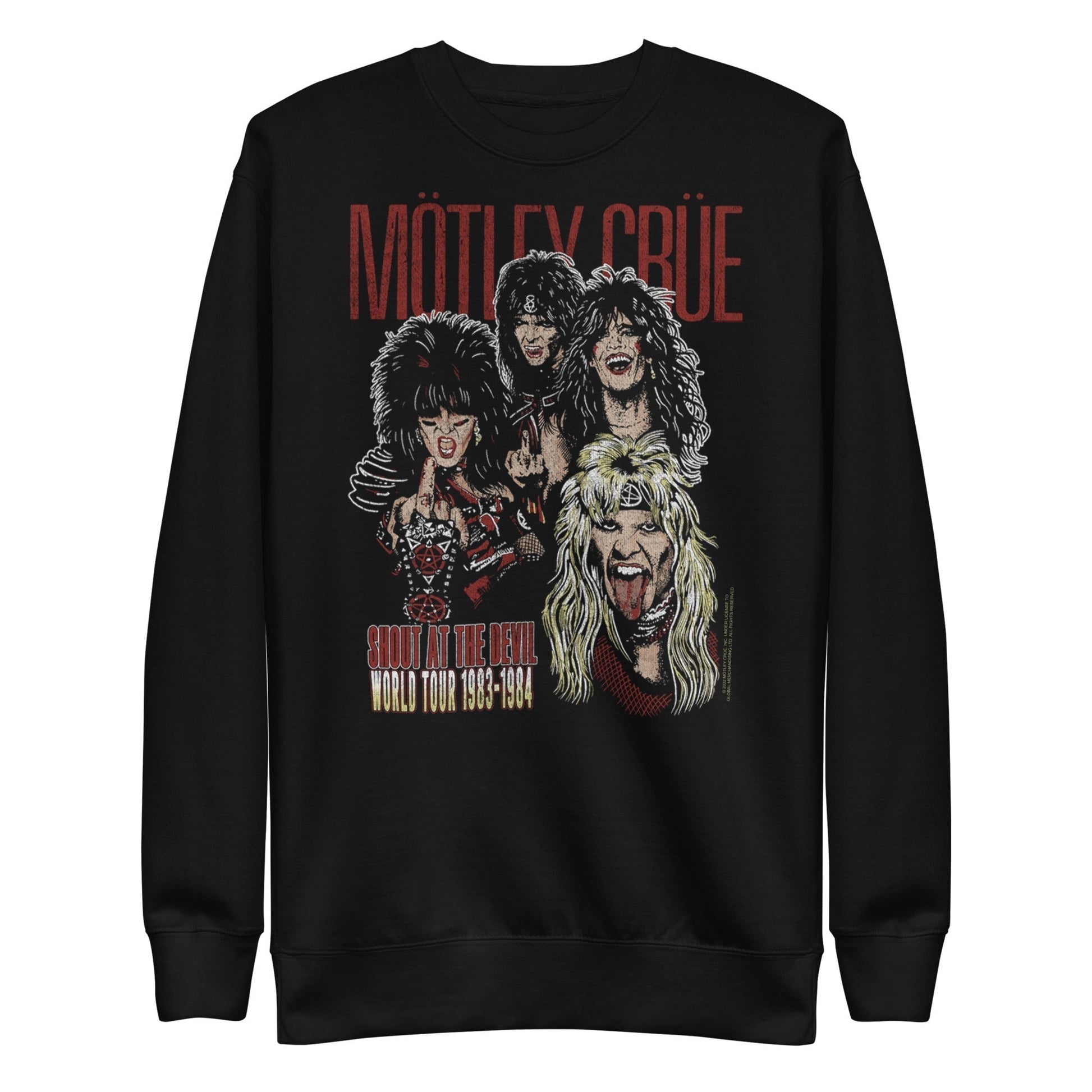 MerchMoment Motley Crue - Shout at the Devil Sweatshirt [Apparel]