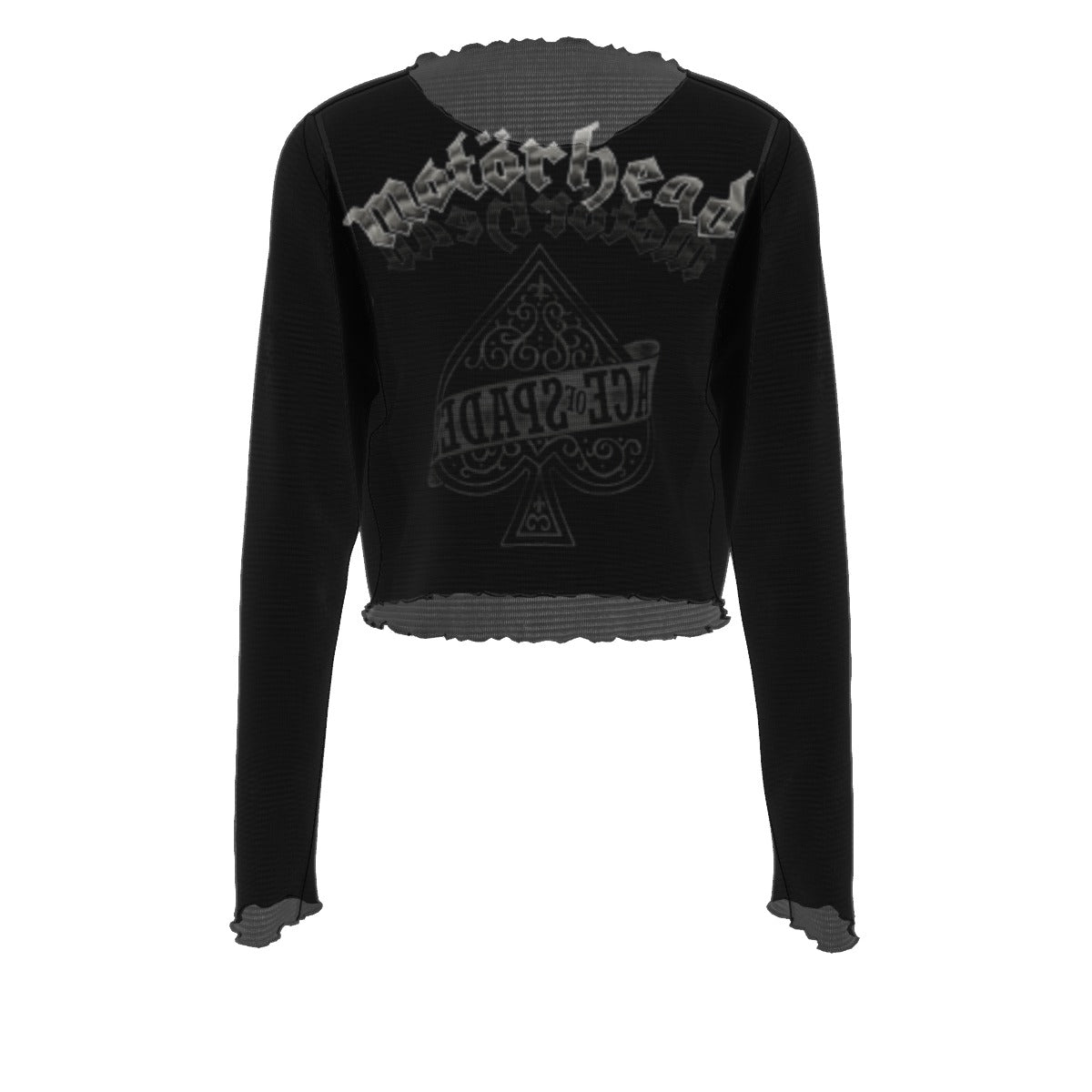 MerchMoment Motorhead Ace of Spades Women's Mesh Top [Apparel] Officially Licensed