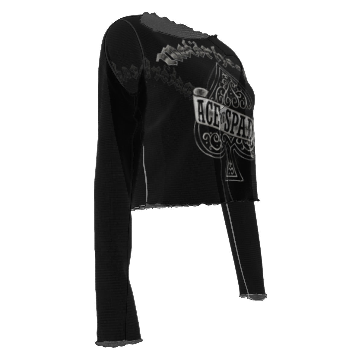 MerchMoment Motorhead Ace of Spades Women's Mesh Top [Apparel] Officially Licensed