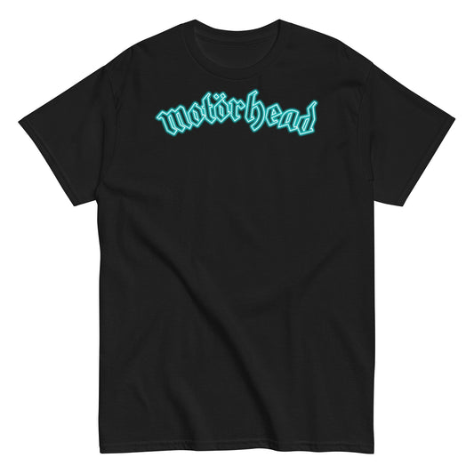 MerchMoment Motorhead - Neon Teal Moon T-Shirt [Apparel]