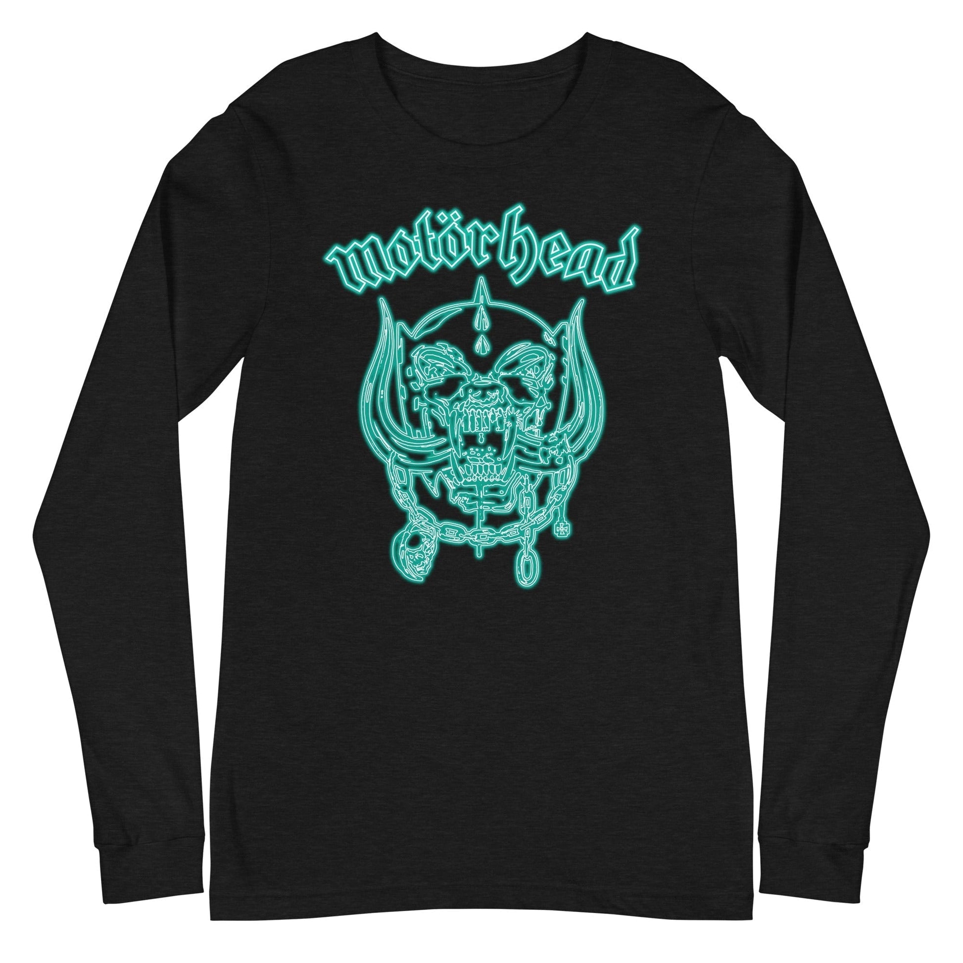MerchMoment Motorhead - Neon Teal Warpig Long Sleeve T-Shirt [Apparel]