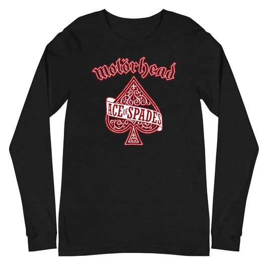 MerchMoment Motorhead - Red Ace Long Sleeve T-Shirt [Apparel]