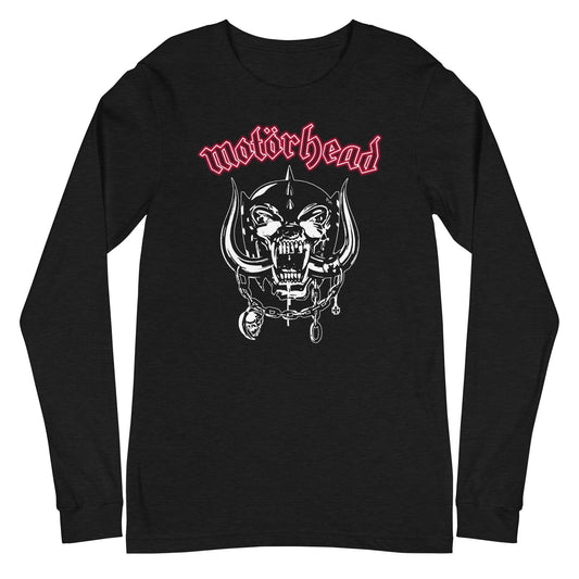 MerchMoment Motorhead - Red Logo Long Sleeve T-Shirt [Apparel]