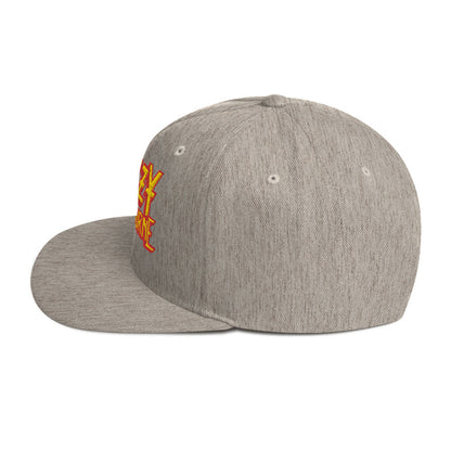 MerchMoment Ozzy Osborne Grey Embroidered Snapback Hat