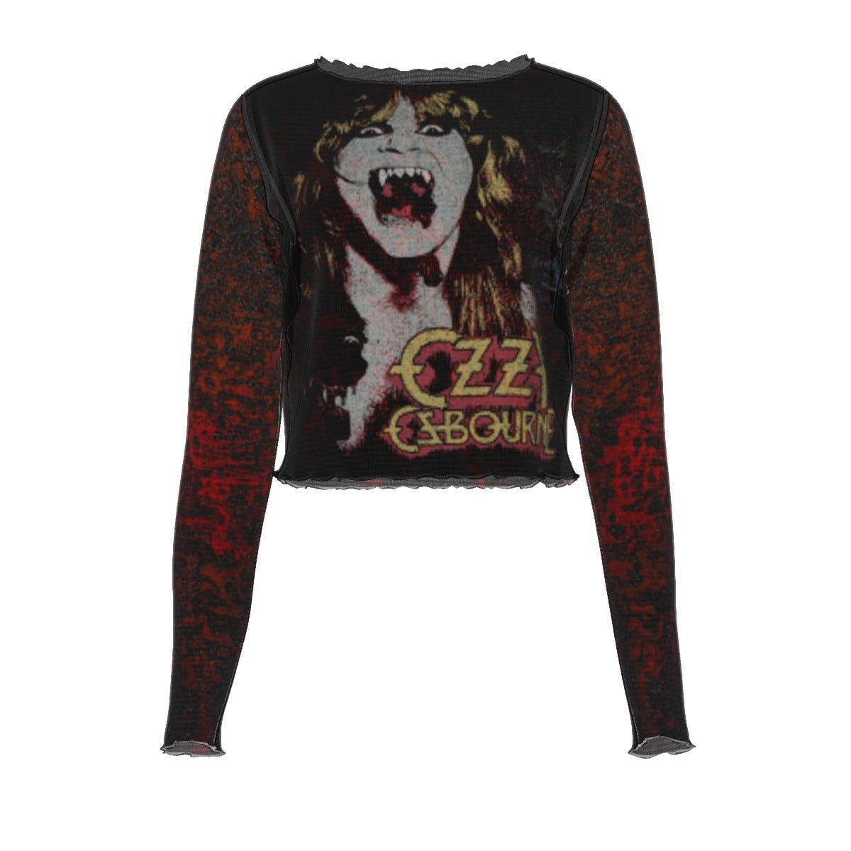 MerchMoment Ozzy Osbourne Vampire Women's Mesh Top [Apparel]