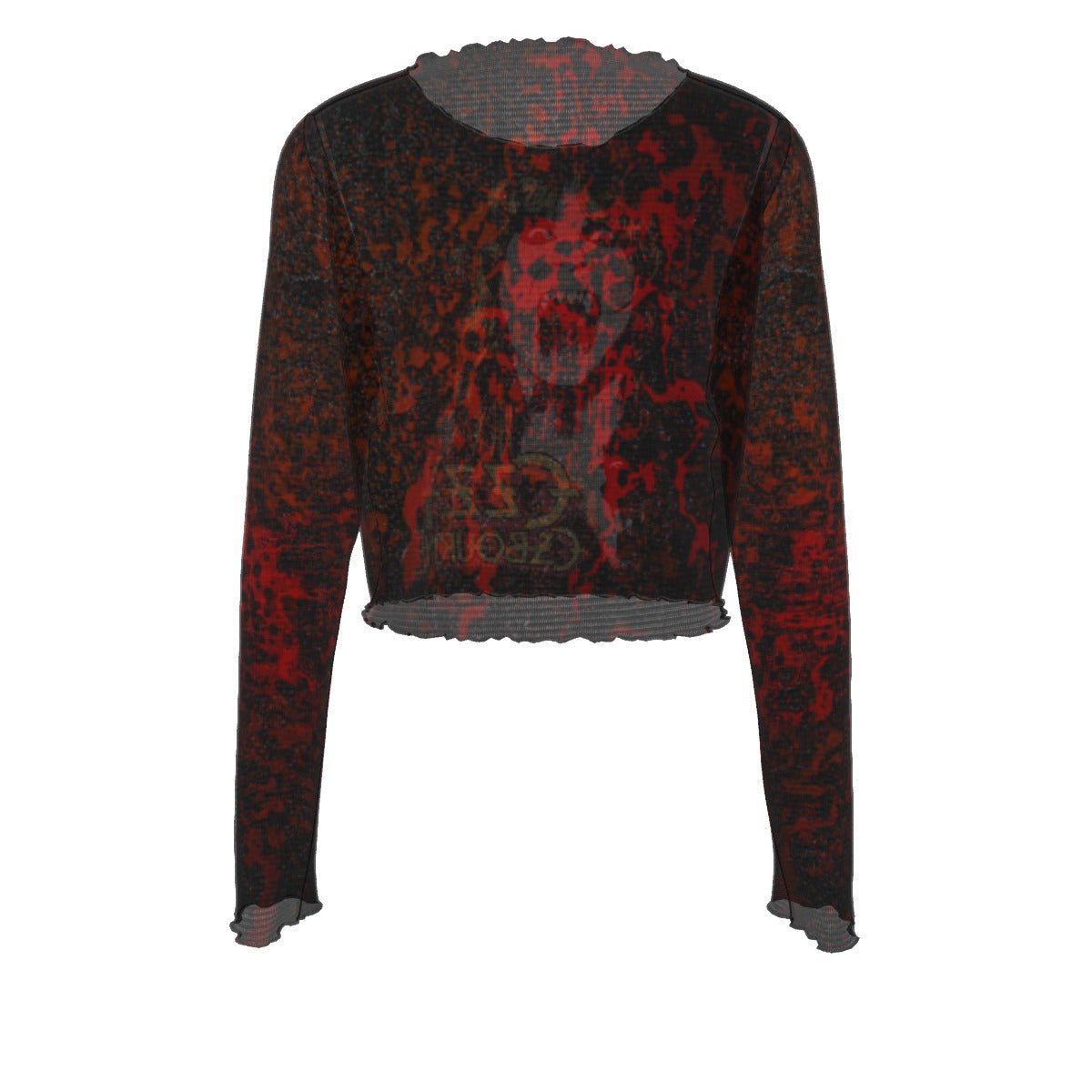MerchMoment Ozzy Osbourne Vampire Women's Mesh Top [Apparel] Officially Licensed