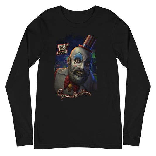 MerchMoment Rob Zombie - Captain Spaulding Long Sleeve T-Shirt [Apparel]