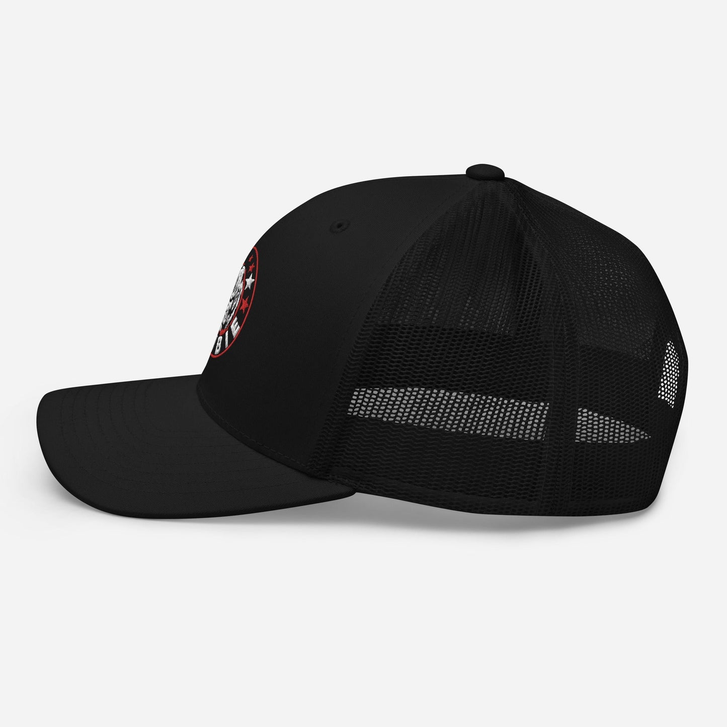 MerchMoment Rob Zombie Circle Logo Embroidered Trucker Hat