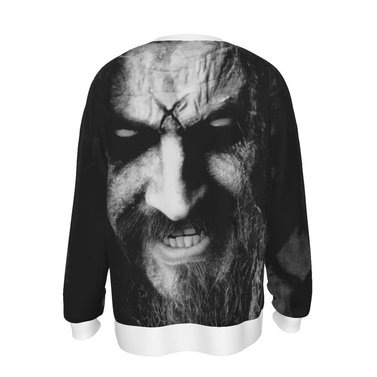 MerchMoment Rob Zombie Dead Eyes All Over Print Crewneck Sweatshirt Officially Licensed