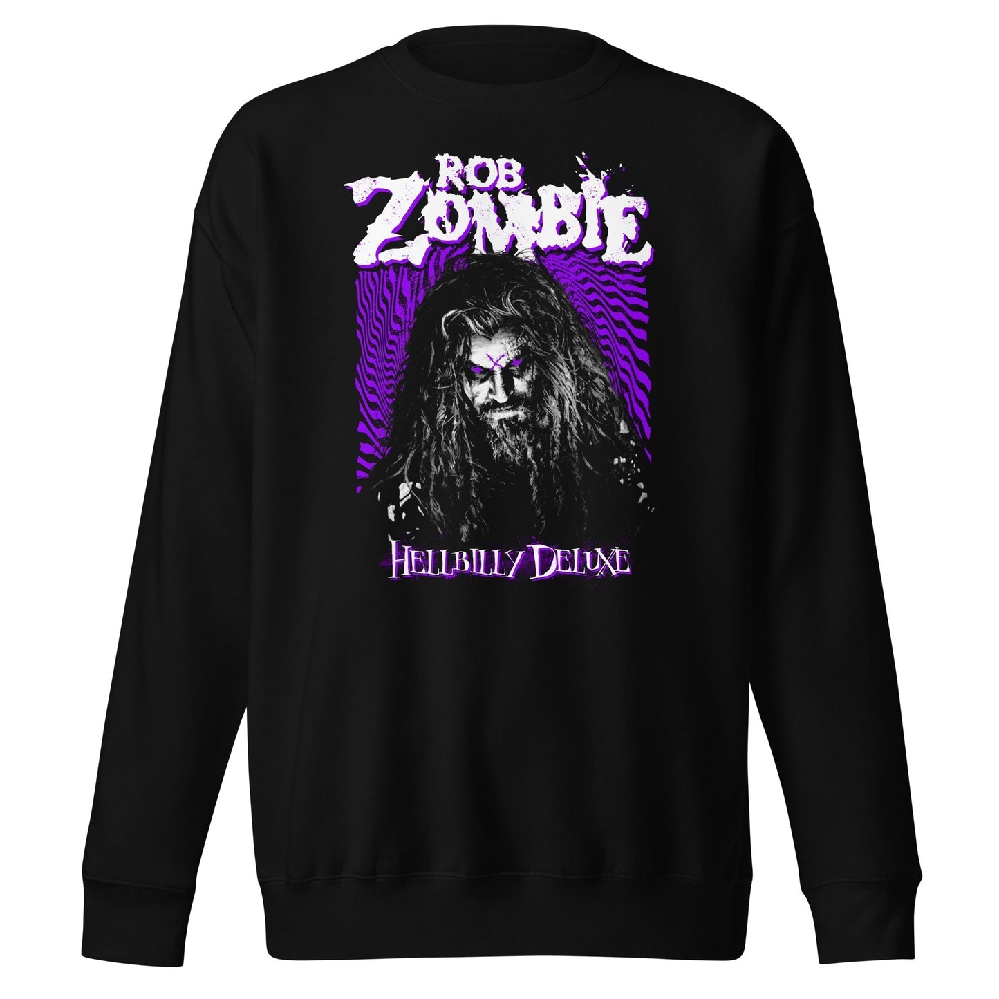 MerchMoment Rob Zombie - Hellbilly Purple Sweatshirt [Apparel]