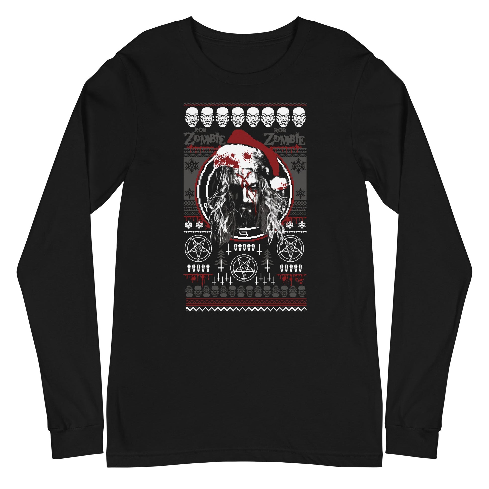 MerchMoment Rob Zombie - Merry Christmas Long Sleeve T-Shirt [Apparel]