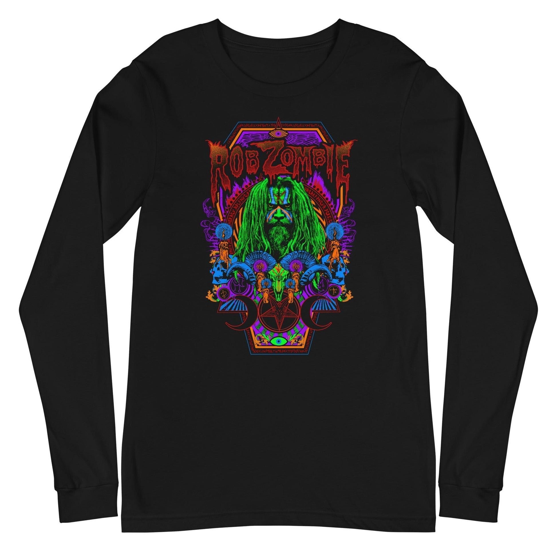 MerchMoment Rob Zombie - Psychedelic Long Sleeve T-Shirt [Apparel]