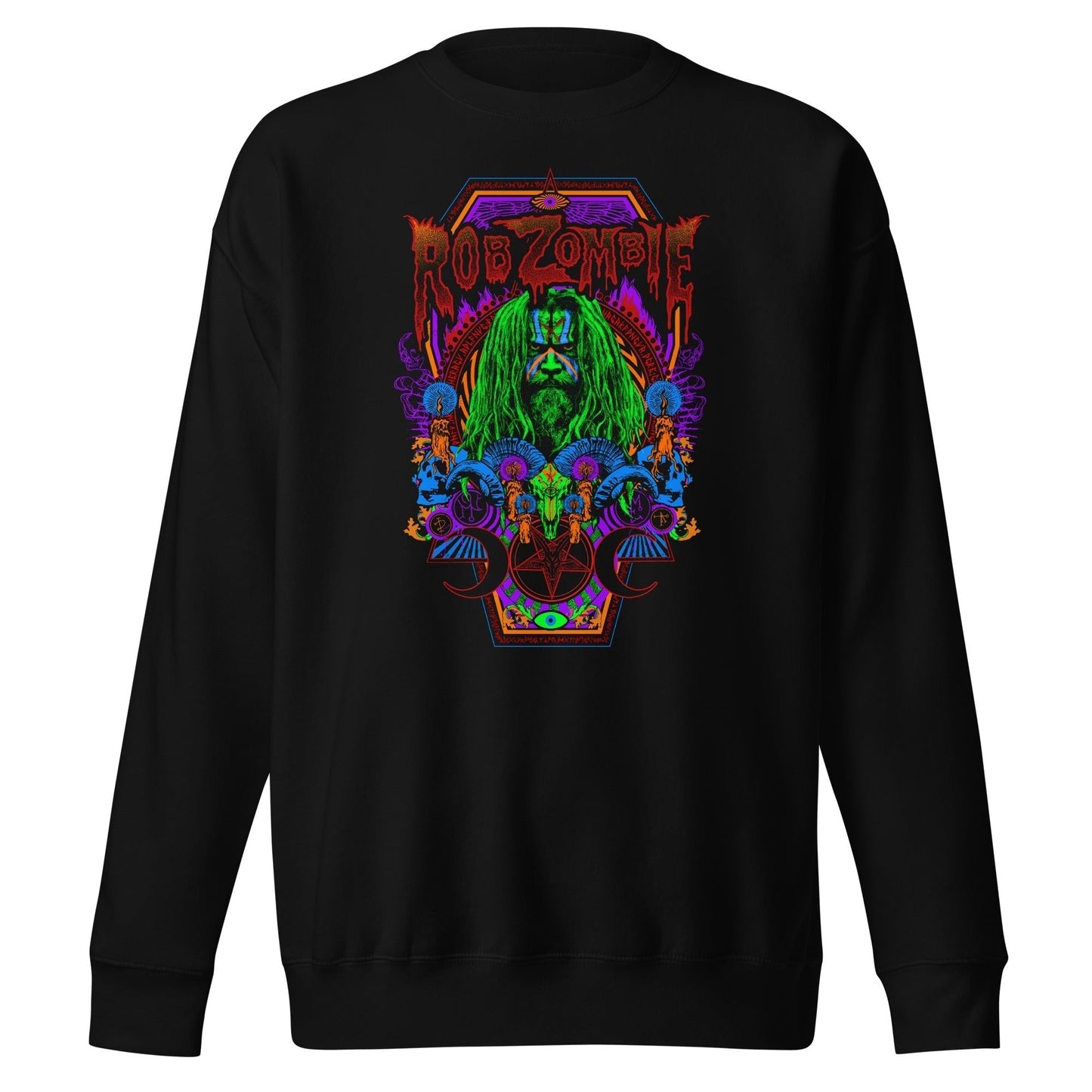 MerchMoment Rob Zombie - Psychedelic Sweatshirt [Apparel]