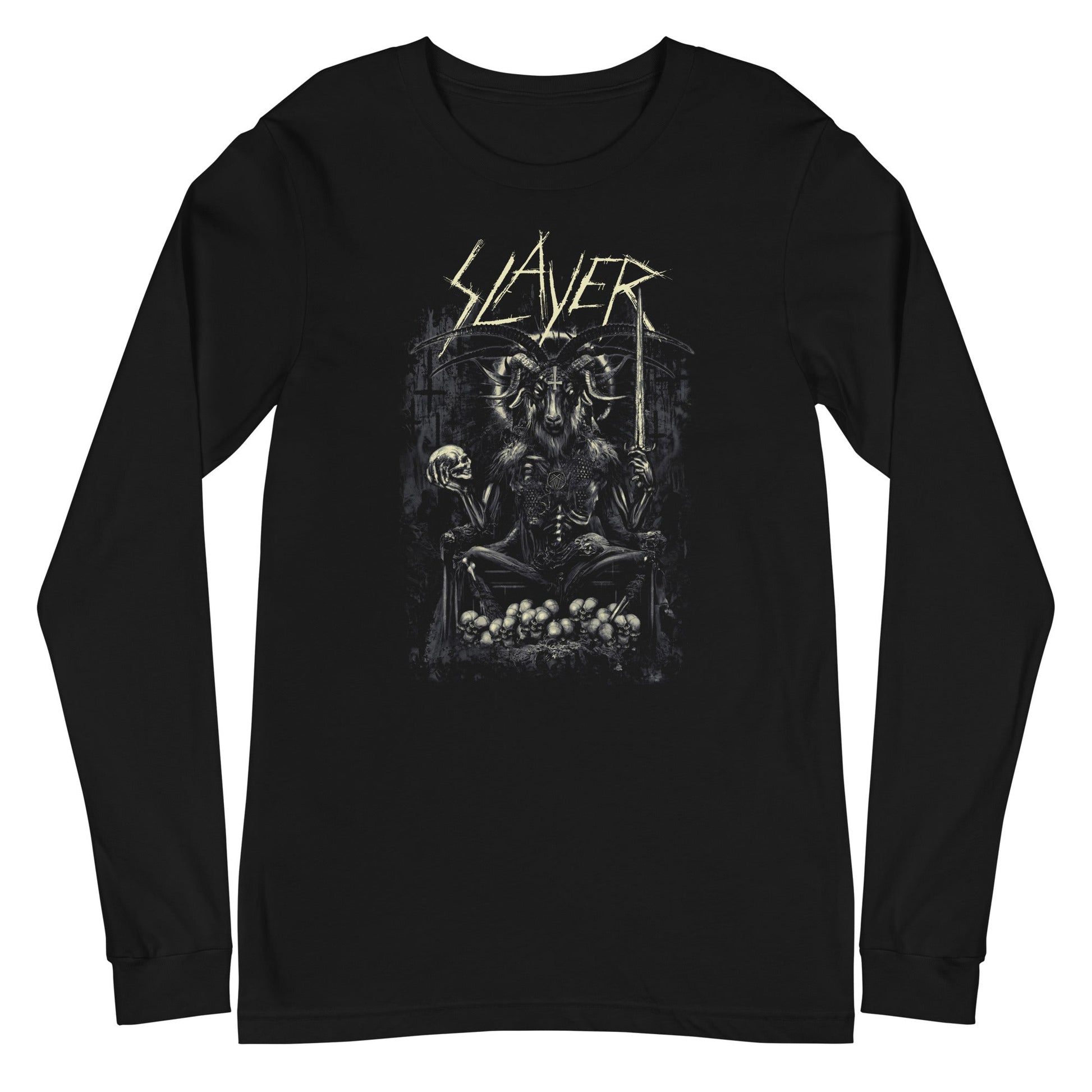 MerchMoment Slayer - Demon Head Long Sleeve T-Shirt [Apparel]