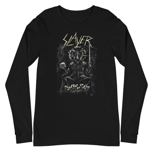 MerchMoment Slayer - Demon Head Long Sleeve T-Shirt [Apparel]