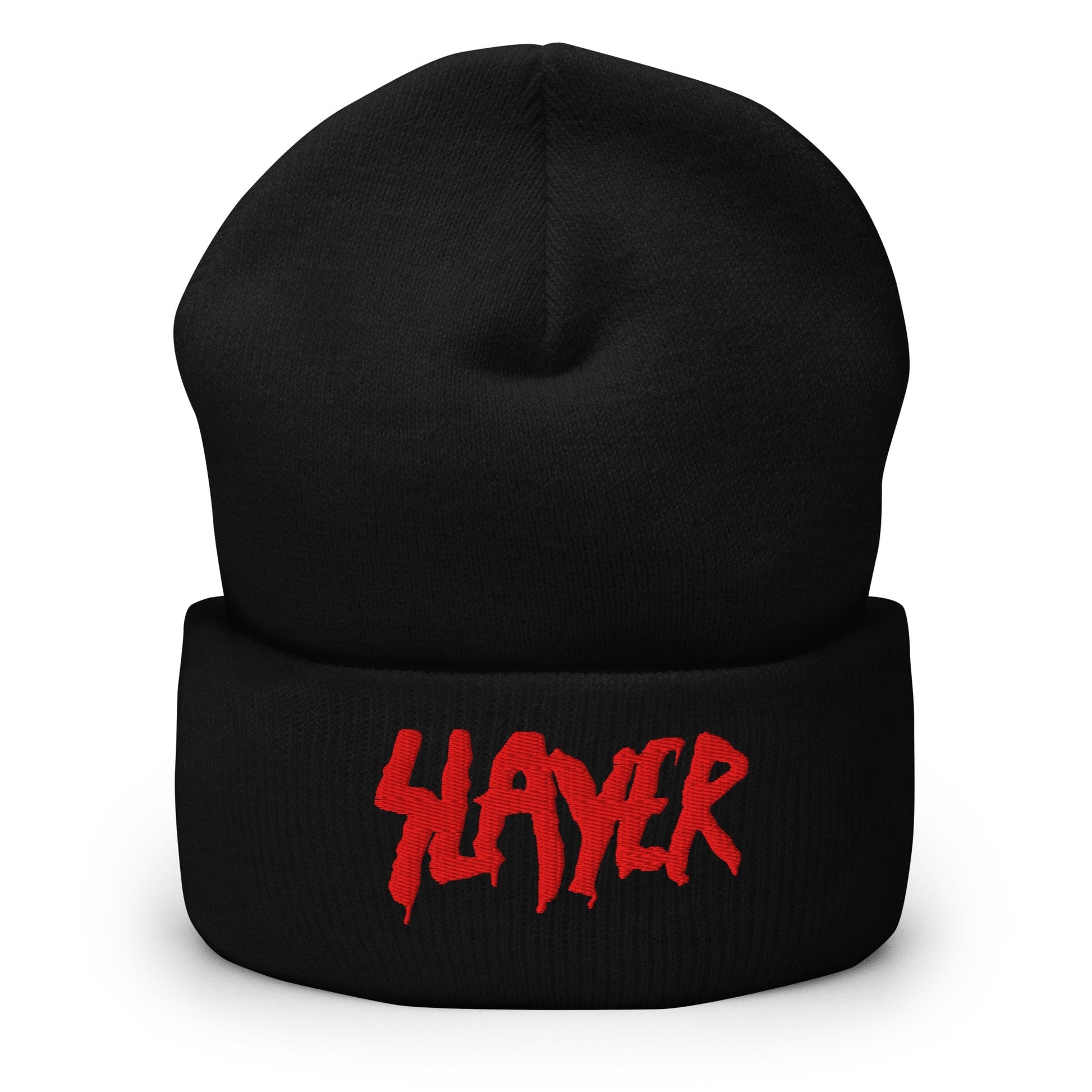 MerchMoment Slayer Embroidered Beanie Hat