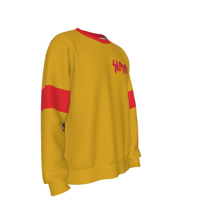 MerchMoment Slayer Giant Skull All Over Print Crewneck Sweatshirt Officially Licensed