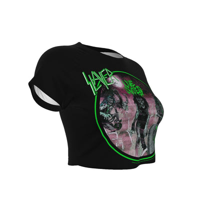 MerchMoment Slayer Live Undead Women's Crop Top [Apparel] Officially Licensed