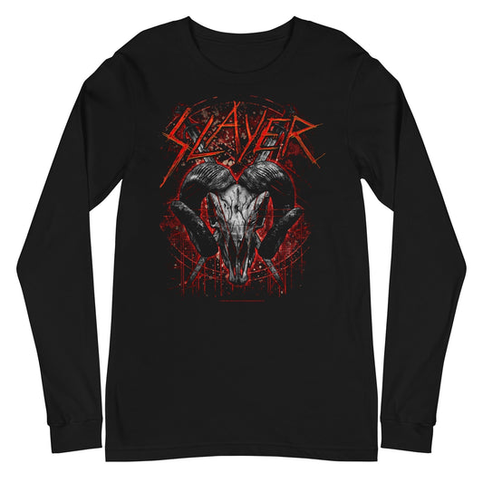 MerchMoment Slayer - Ram's Head Long Sleeve T-Shirt [Apparel]