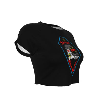 MerchMoment Slayer Slaytanic Women's Crop Top [Apparel] Officially Licensed