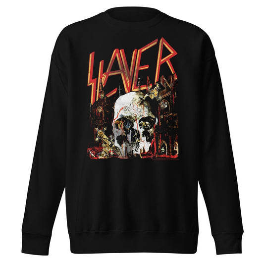 MerchMoment Slayer - South Skull Sweatshirt #1048 [Apparel]